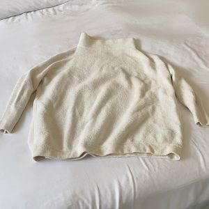 Cream Free People Sweater